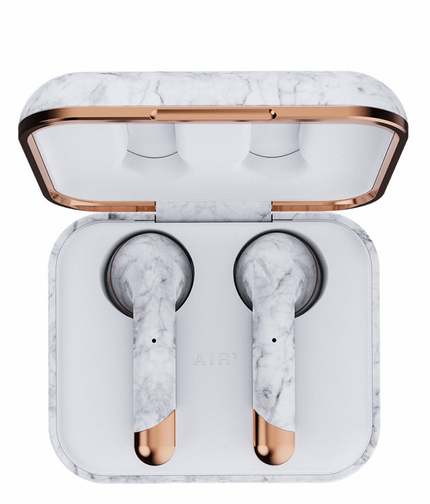 Products AIR 1 LIMITED EDITION
WHITE MARBLE
TRUE WIRELESS HEADPHONES