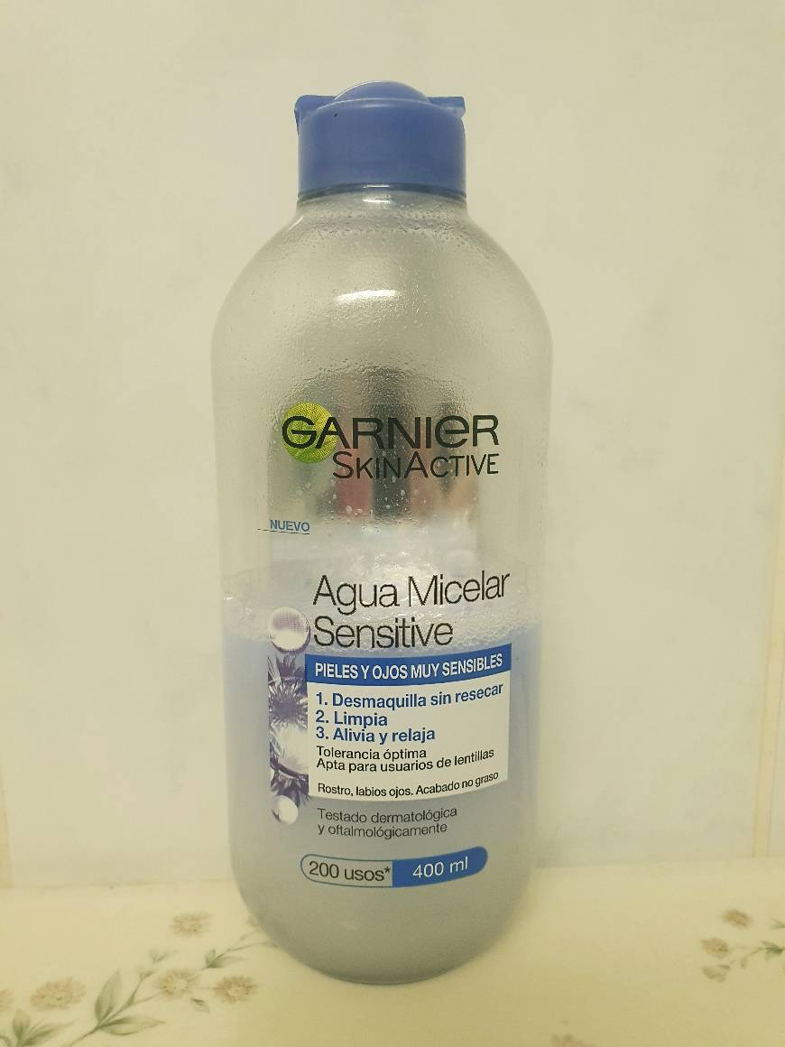 Beauty Garnier Skin Active Agua Micelar Sensitive para Pieles y Ojos Muy Sensibles