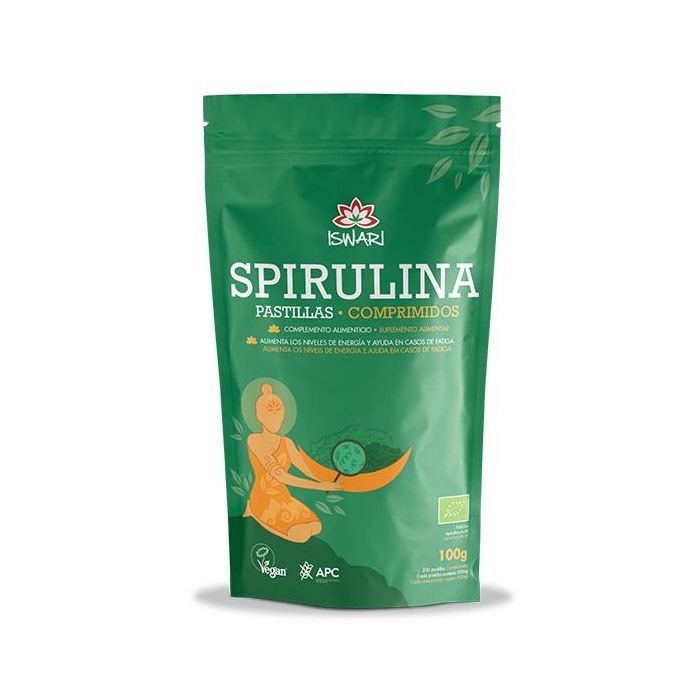 Moda Spirulina em comprimidos 