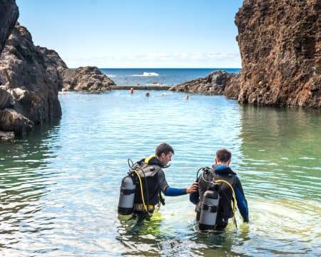 Fashion Baptismo de Mergulho nas Piscinas Naturais de Porto Moniz - 