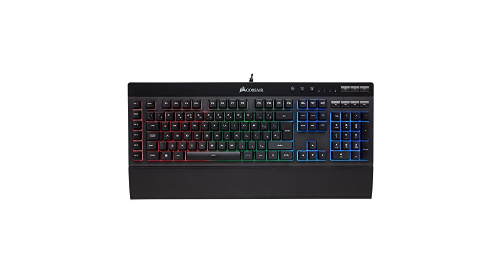 Electrónica Corsair K55 RGB - Teclado Gaming