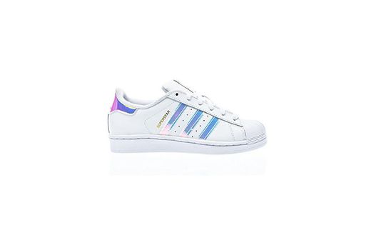 adidas Superstar J, Zapatillas Unisex Niños, Blanco