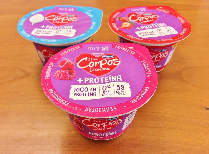 Productos Iogurte corpos danone proteína 