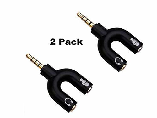 Electronics 3.5mm Audio Splitter Stereo A Mic Y Auriculares Jack Adaptador TeléFono