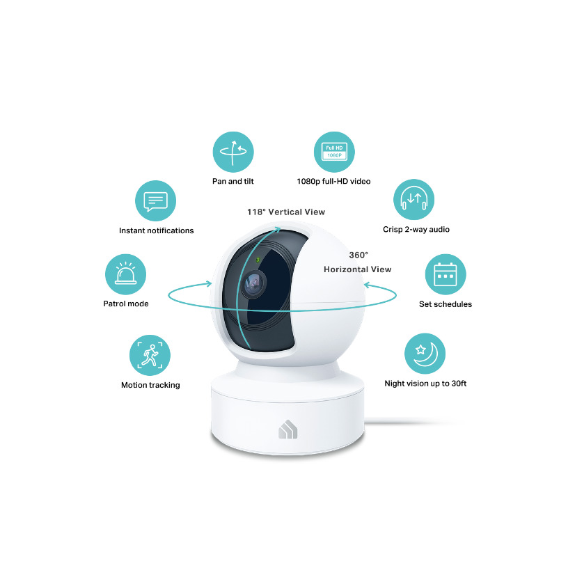 Products TP-LINK Kasa Spot Pan Tilt