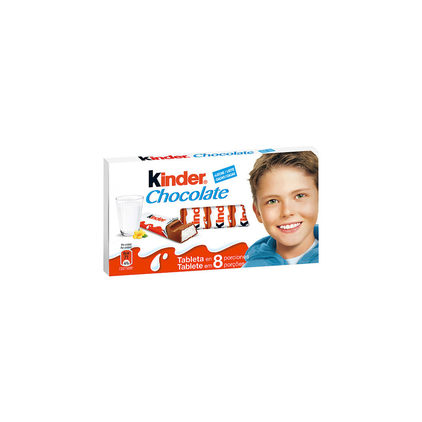 Producto Kinder Chocolate Barritas de Chocolate con Leche