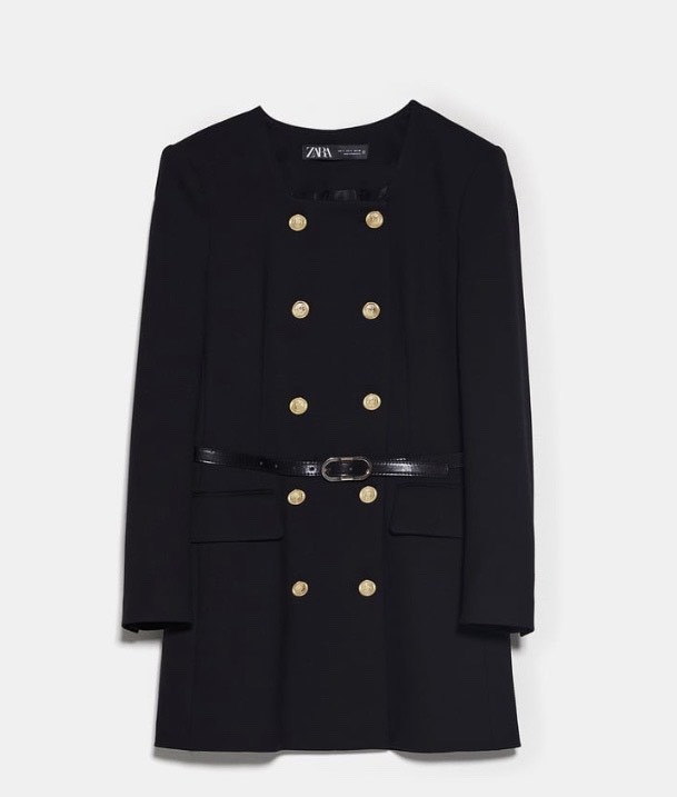 Product Belted frock coat 