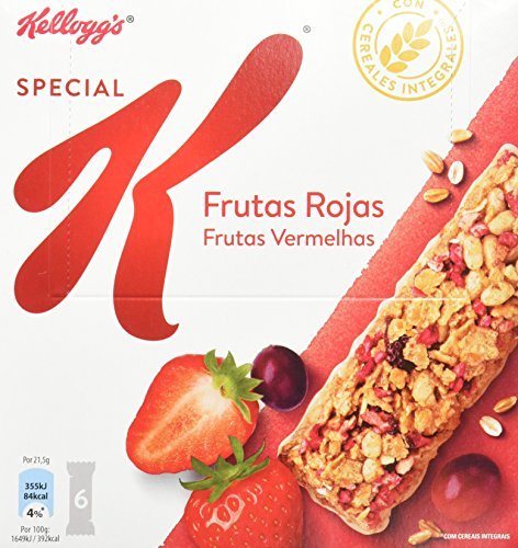 Producto Kellogg's Special K Frutos rojos Barritas - Paquetes de 6 x 21,5