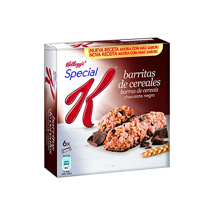 Producto Kellogg's Special K Chocolate Negro Barritas - Paquetes de 6 x 21,5