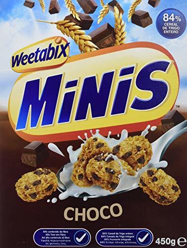 Products Weetabix Minis Choco 450 gr Cereeal De Treigo Entero Con Chocolate