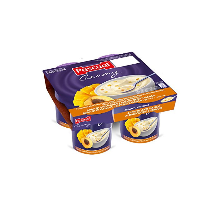 Producto Pascual Yogur Cremoso - Paquete de 4 x 125 gr - Total