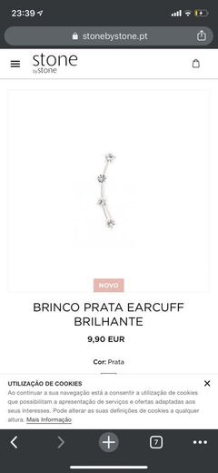 Brinco Prata Earcuff