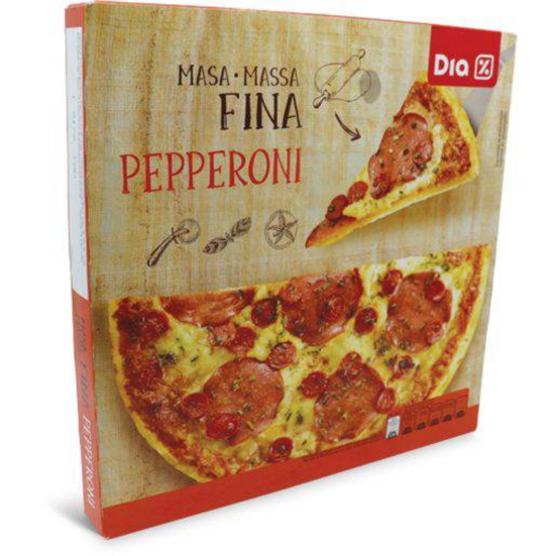 Fashion DIA Pizza Pepperoni 350 g | COMPLETAS | Minipreço