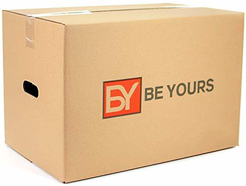 Lugar BEYOURS Pack de 20 Cajas Carton Mudanza con asas