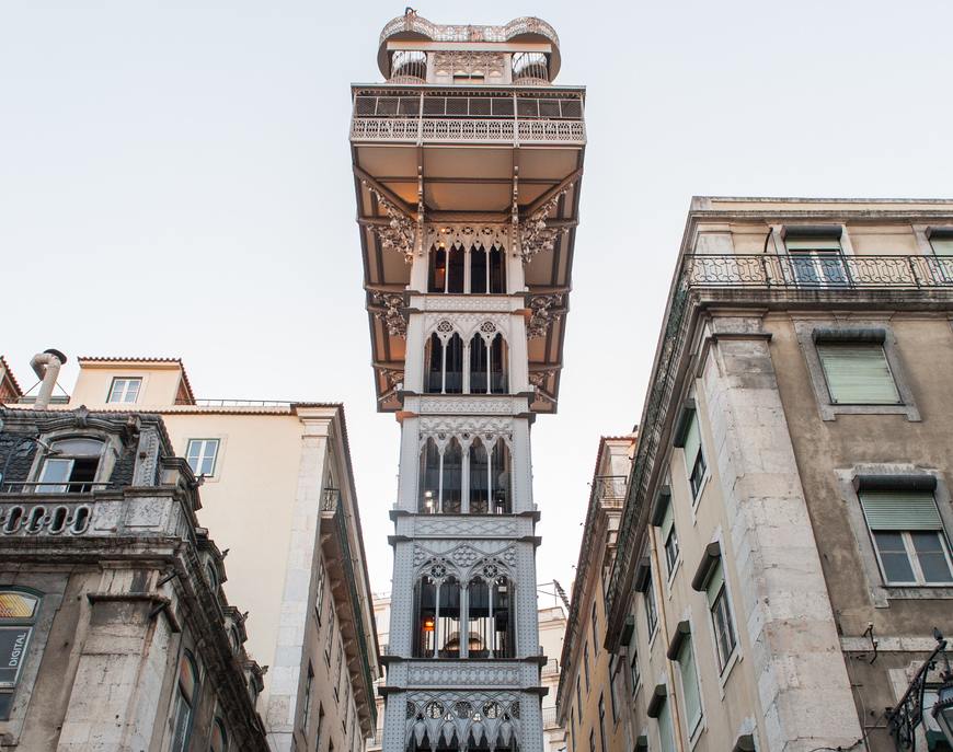 Lugar Elevador de Santa Justa