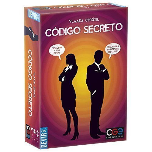 Devir- Código Secreto Juego de Mesa, Multicolor, única