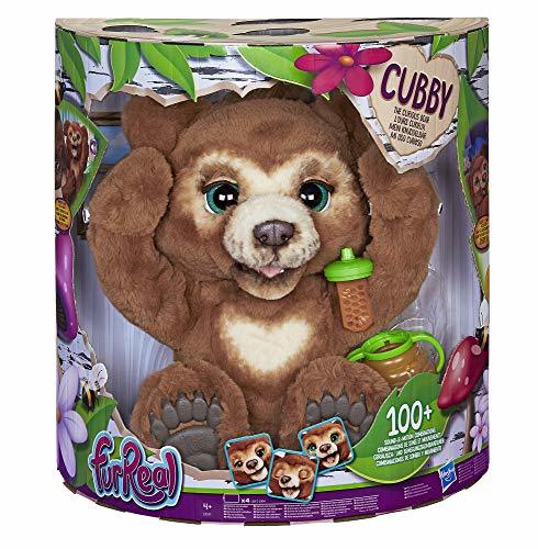 Social Furreal Friends - Peluche interactivo Cubby Mi Oso Curioso