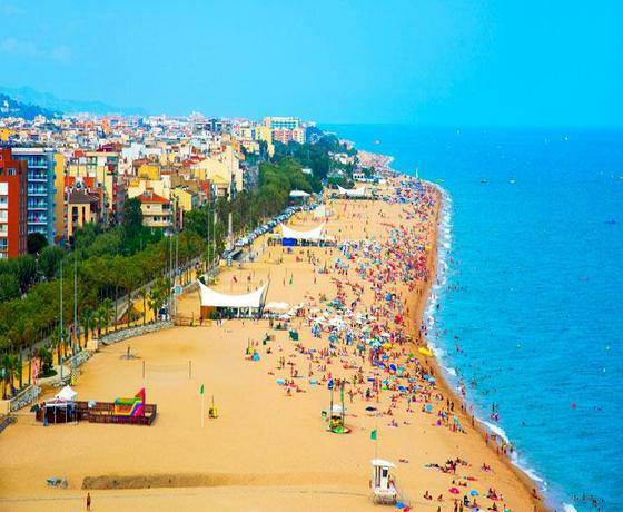 Lugar calella,playa