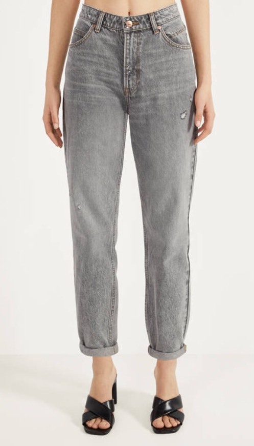 Moda Mom Jeans Bershka 