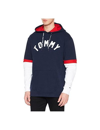 Tommy Hilfiger Colorblock Hoodie sudadera, Azul