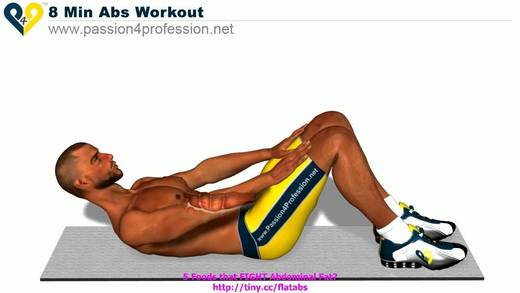 8 Min Abs Workout, how to have six pack ( HD Version ) - YouTube
