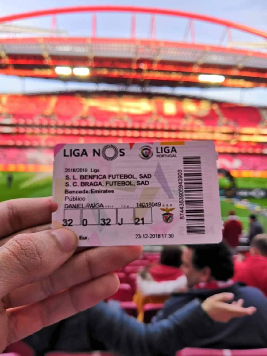 Lugar Estádio Sport Lisboa e Benfica