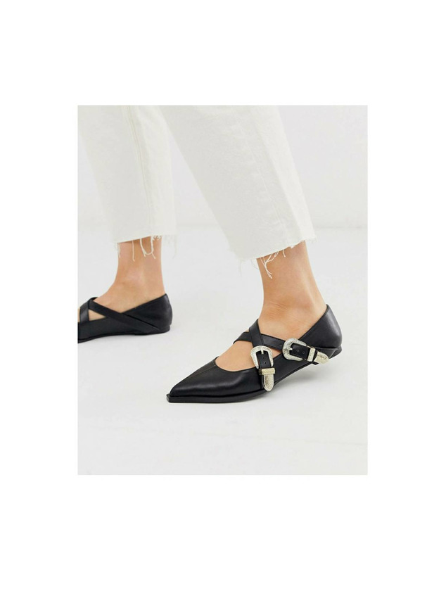 Products ASOS design flats in black