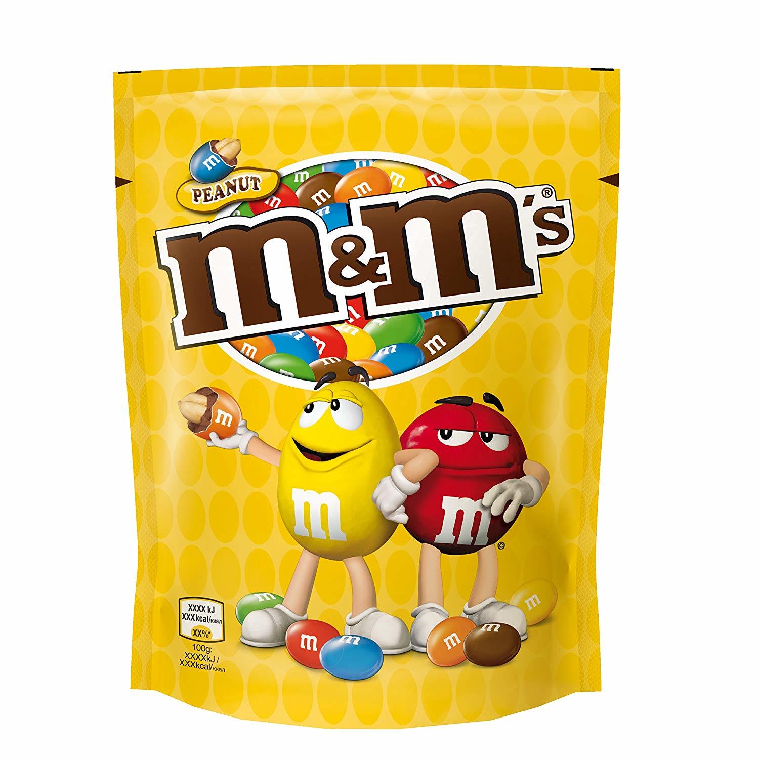 Producto MM'S CARAMELOS DE CHOCOLATE CON CACAHUETE 45GR X 24PCS