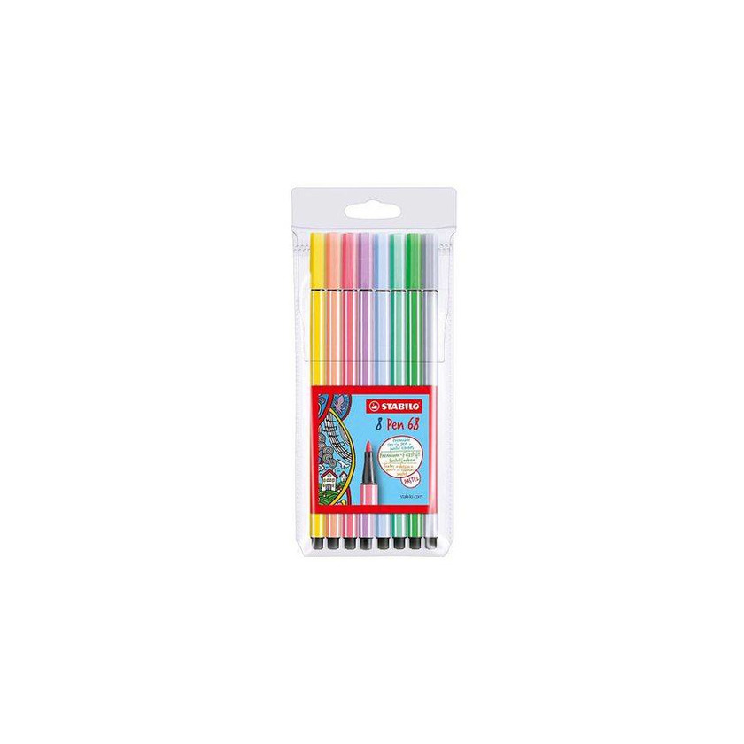 Social Rotulador punta fina STABILO point 88 - Estuche con 15 colores