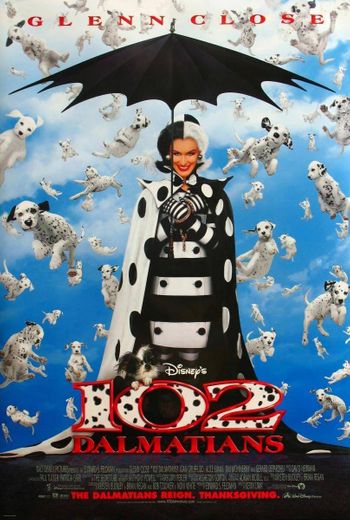 102 Dalmatians 🖤 (live action) 