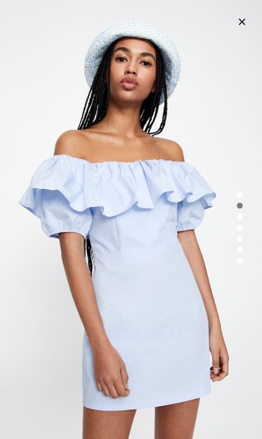 Social Vestido com folho