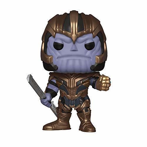 Funko- Pop Bobble: Avengers Endgame: Thanos Collectible Figure, Multicolor, Estándar