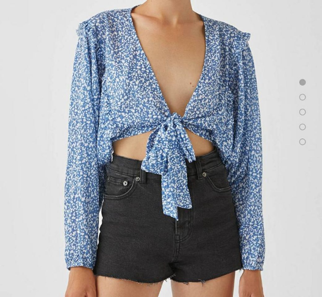 Blusa com estampado multi posições