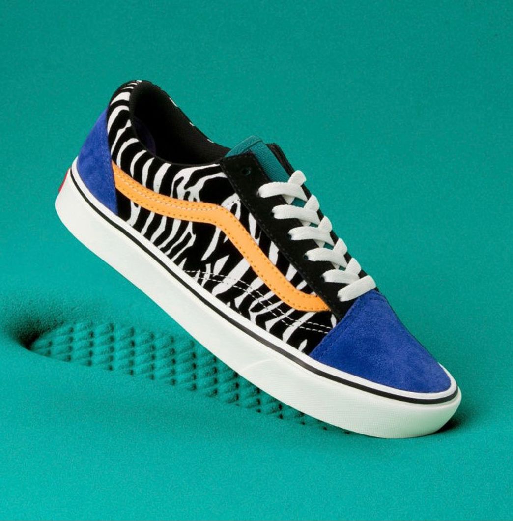 Social vans zebra low top