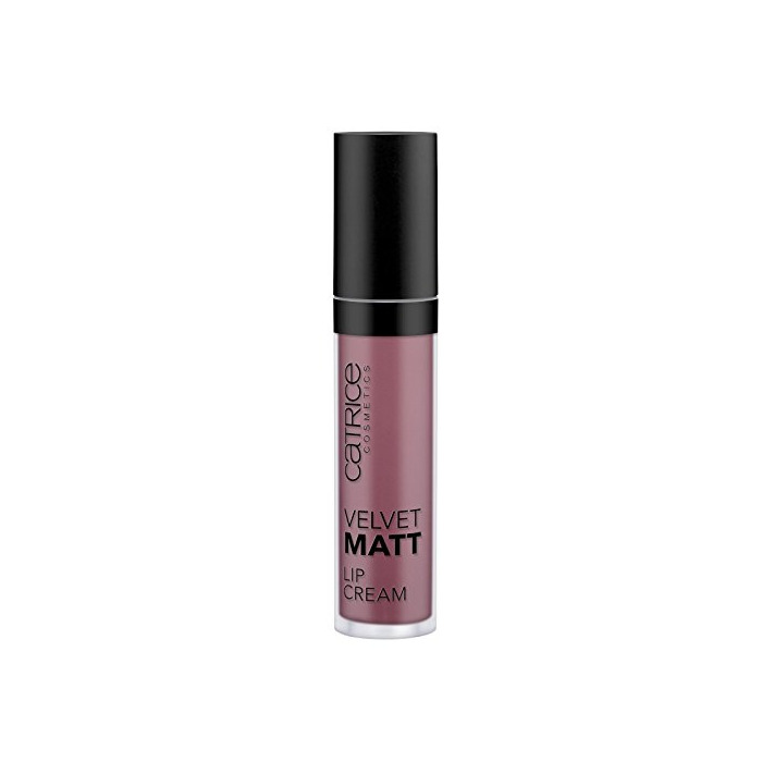 Belleza Catrice velvet matt lip cream 030 hazel-rose royce.