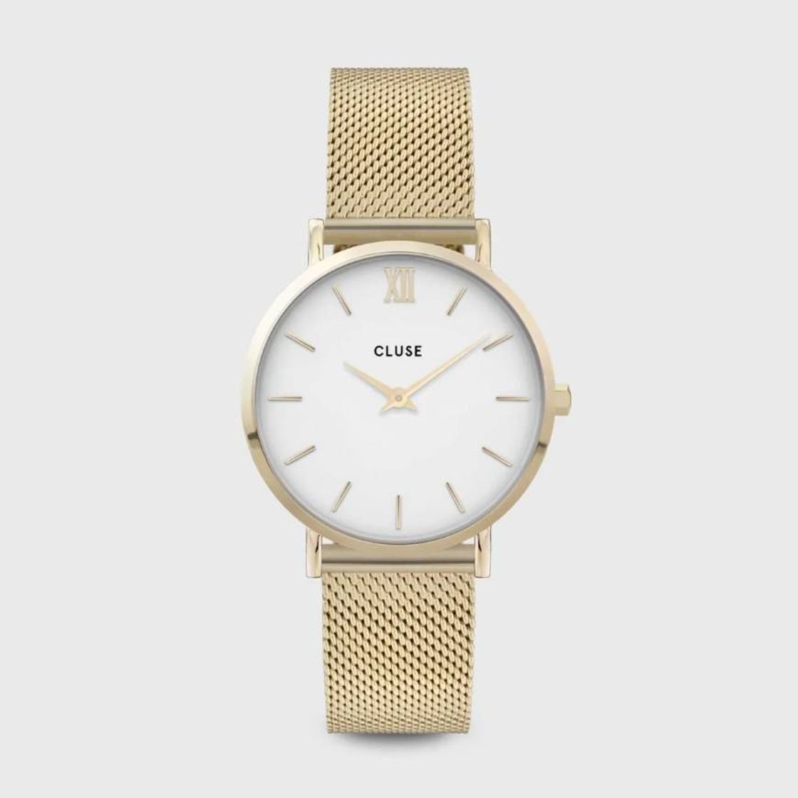 Producto Minuit Watch Mesh Silver White