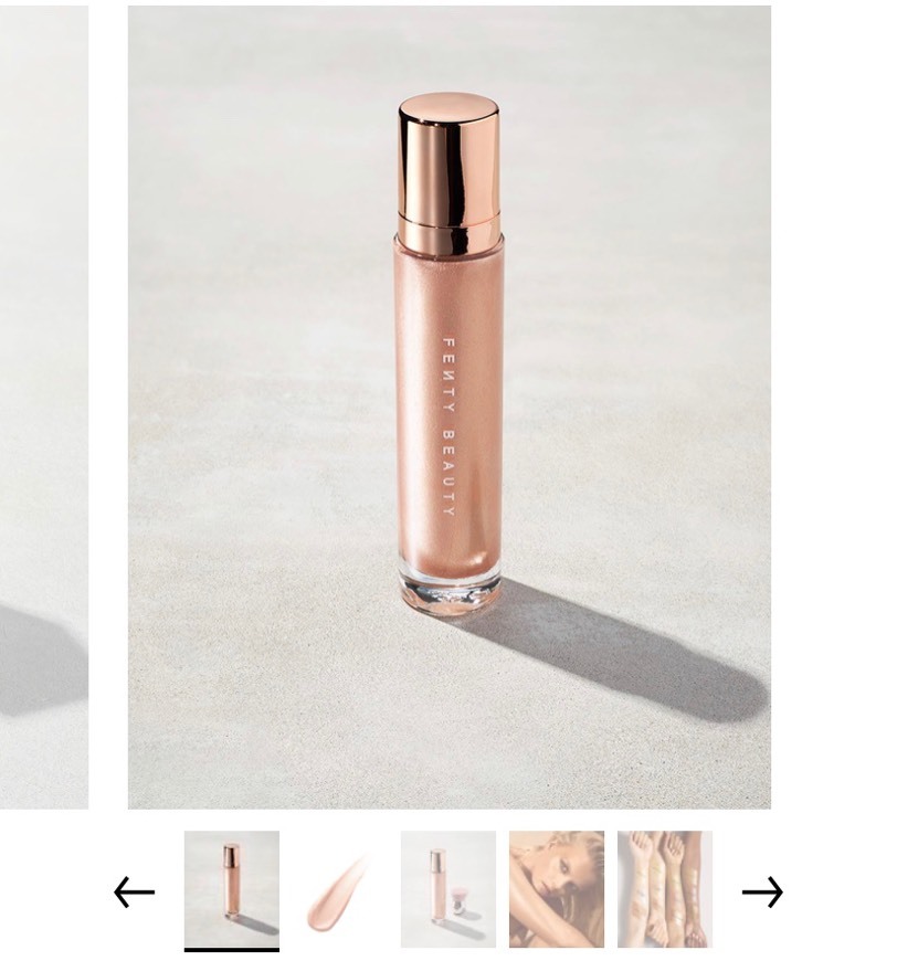 Fashion Body Lava LUMINIZER by Fenty Beauty 