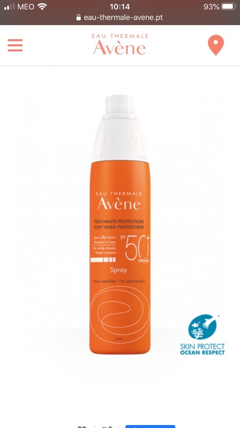 Products Protector solar Avène 