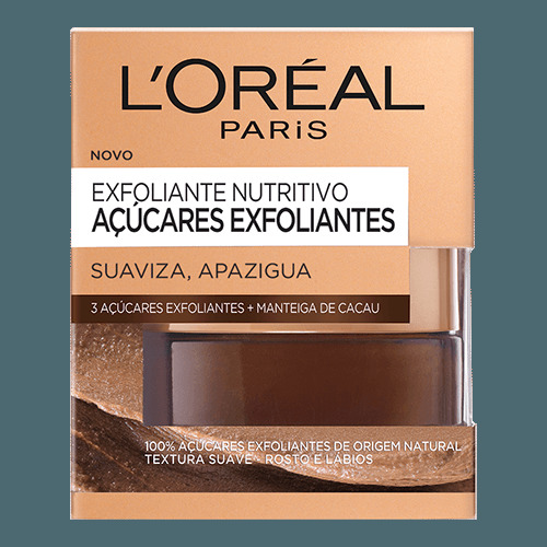 Açúcares exfoliantes L'Óreal