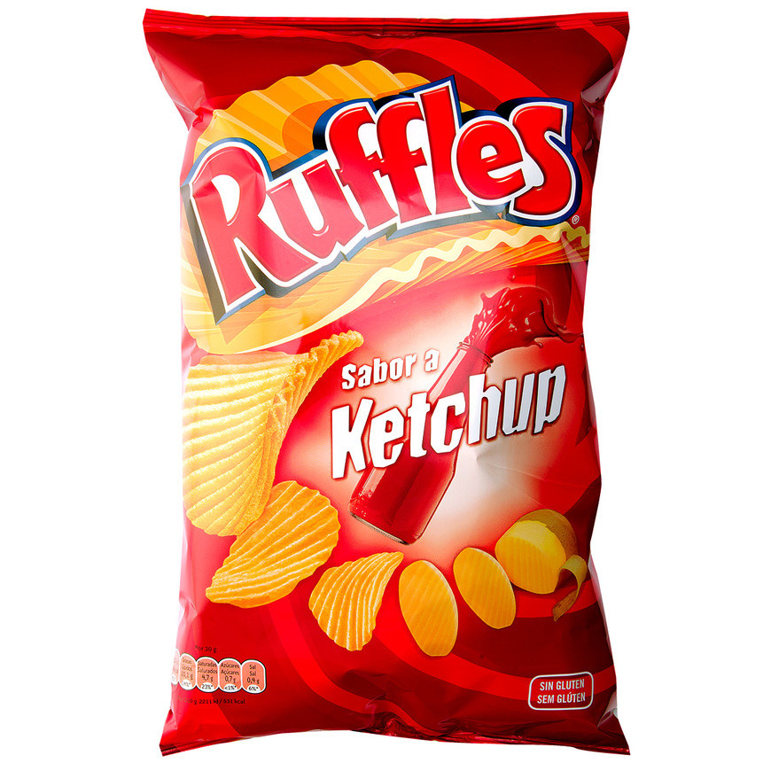 Moda Batatas fritas ketchup