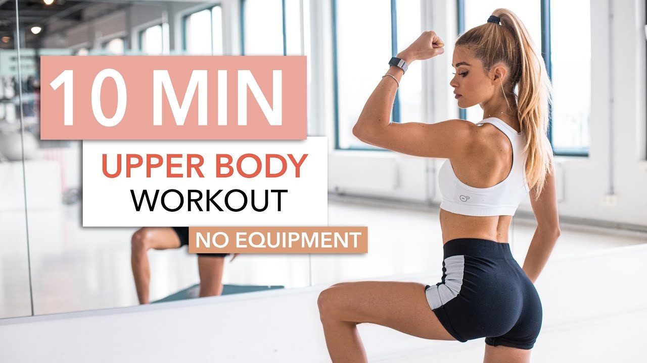 Moda 10 MIN UPPER BODY WORKOUT - YouTube