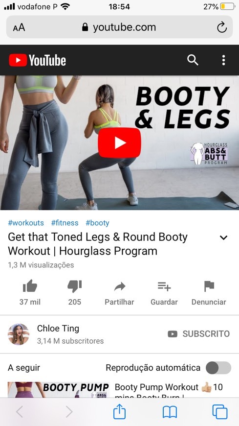 Moda Get that Toned Legs & Round Booty Workout | Hourglass Progra