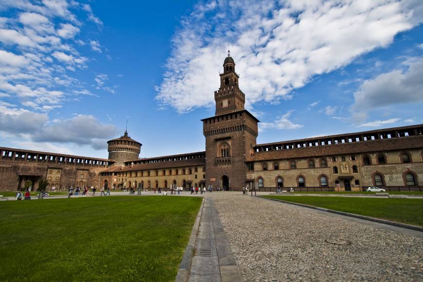 Lugar Castillo Sforzesco