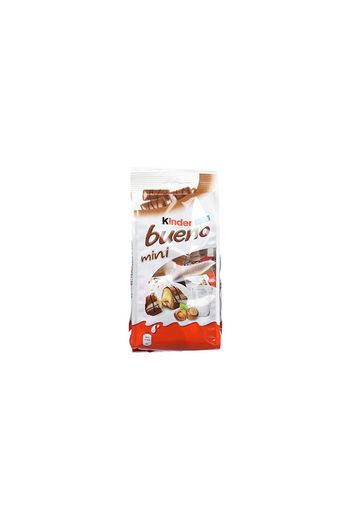 Kinder Bueno Mini Barritas con Relleno de Leche y Avellanas