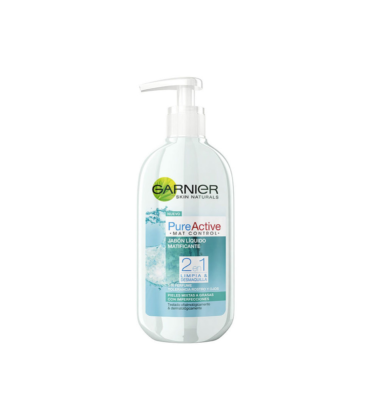 Producto Garnier Pure Active Mat Control 2 in 1