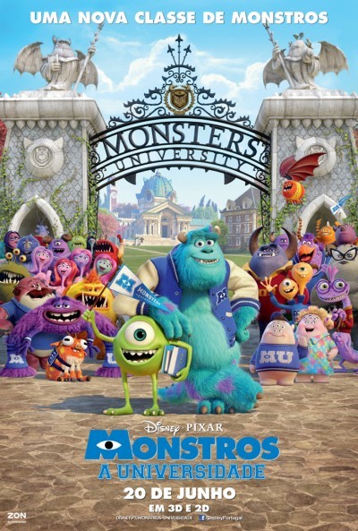 Película Monstruos University