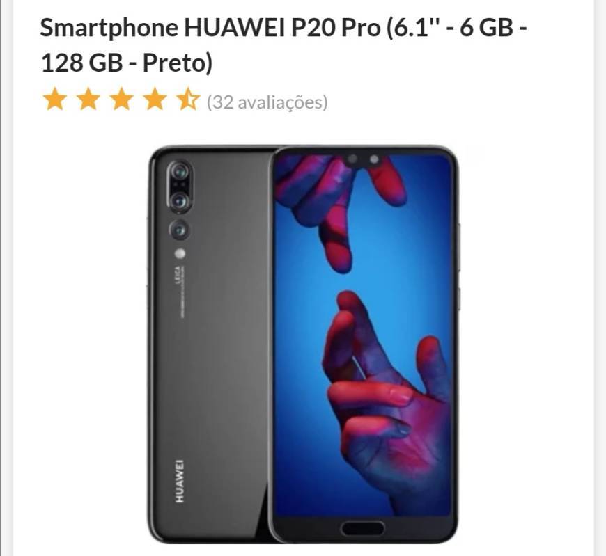 Fashion Huawei p20 pro