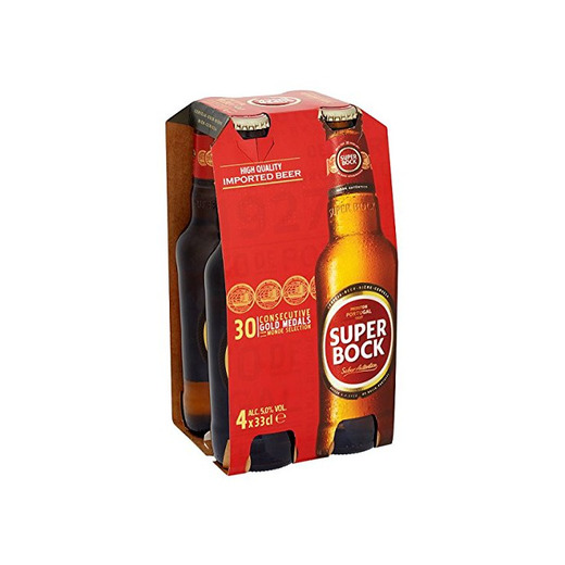 Super Bock Lager 4 x 33cl