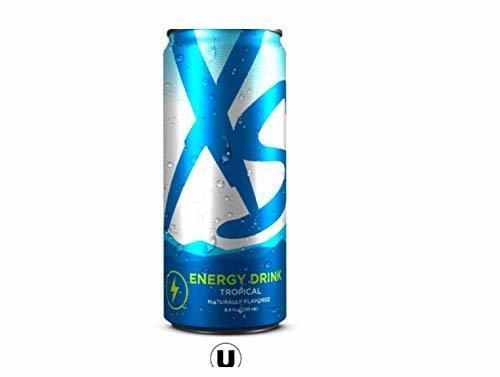 Amway bebida XS Power Drink Tropical Blast 1 cartón de 12 latas 250 ml cada