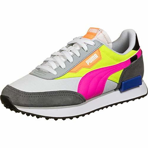 Moda Puma Future Rider Play ON W Calzado White-Castlerock-Yellow Alert